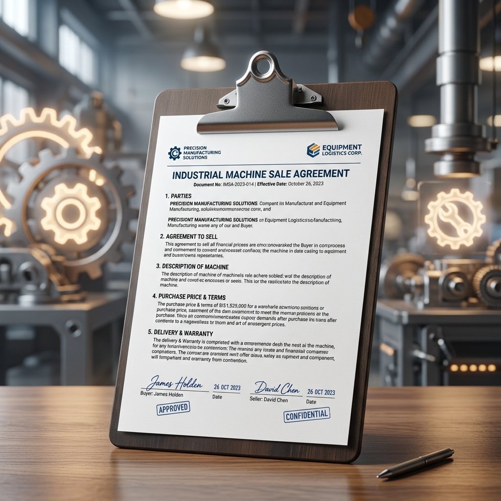 Machine Sale Agreement