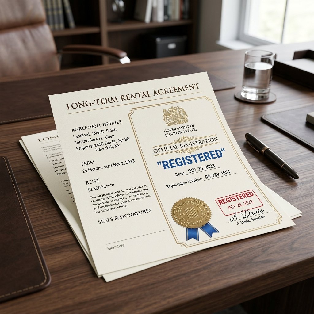 Registered Rent Agreement (12+ Months)